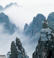 初夏登山拍云海