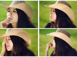 【Z·Z】有点牛仔味道的女子 表情不错————