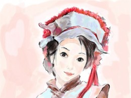 李文龙CG插画 《 灵儿 》