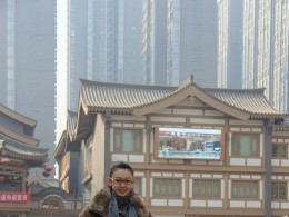 西安大唐西市拍摄人像作业