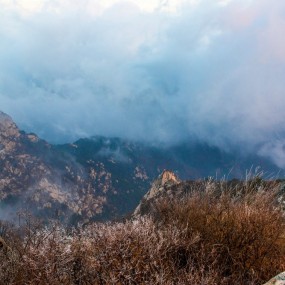 初冬的泰山