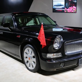 豪车云集 十一西安车展