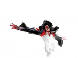 个人随笔CG插画《 Michael  Jackson 》