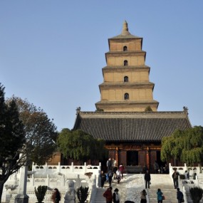 随拍【大雁塔】——看东南西北有多远