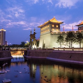 我拍我热爱的西安城墙