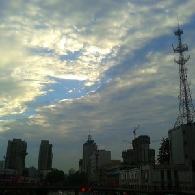 昨天手机随拍小寨风光