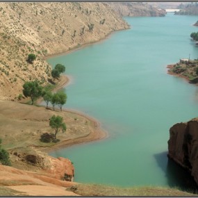 丹霞地貌风光-----大弯河