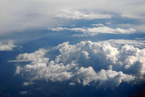 浩瀚的天空 漂亮的云海