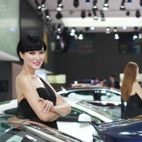 14年国庆车展绿地馆