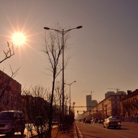 哈尔滨老城区街景