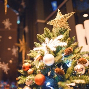 满满的圣诞氛围