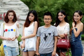 我们老版主与人像模特