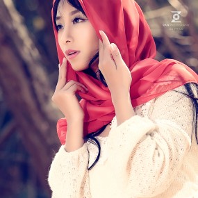 银杏树下的等待