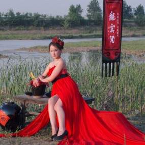 户县龙窝酒厂外拍活动渭河滩【人像习作】