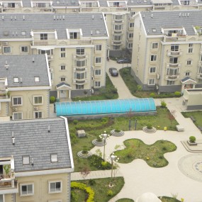 西安北郊风光——小区印象