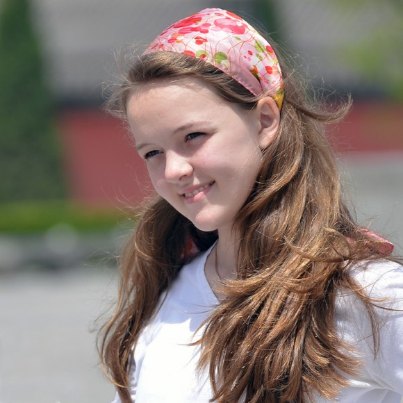 可爱的外国小姑娘