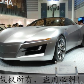 上海某次车展上拍的，忘记啥时候了。。