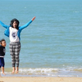 海南行摄：【去海边放飞心情】