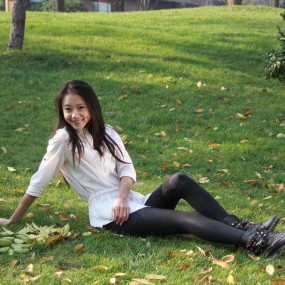 曲江外拍作业！明眸善睐的酒窝妹妹！（二）