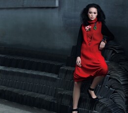 老宅院时装拍摄