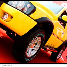 陕西西安西洽会车展车模