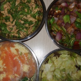 DIY的家常菜---周末晚餐