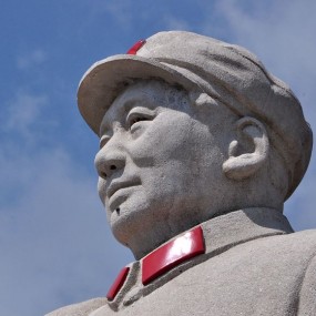 丽江的毛泽东塑像