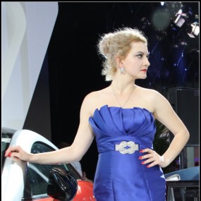 五一车展外国车模