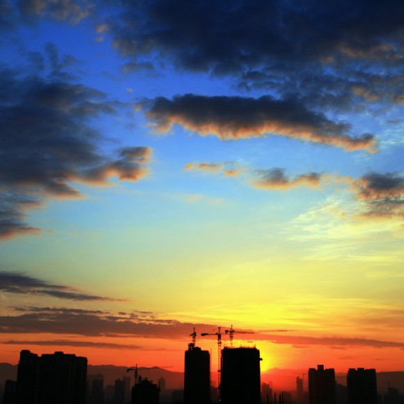 窗外世界之系列-晨曦