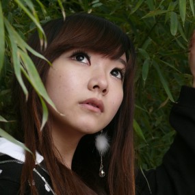 公元2011年4月3日西安南湖人像作业及花絮