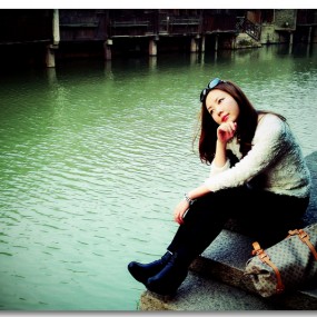 水乡乌镇 女神的老照片