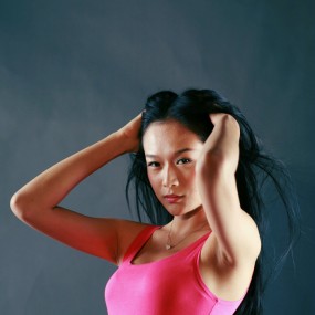 两张喜欢的美女像