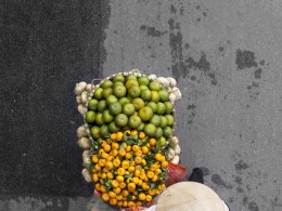 Loes Heerink | 越南河内，赶早市的自行车商贩