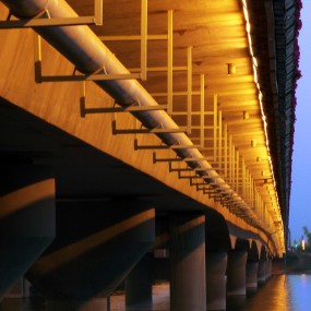 浐灞--世园会址夜景拍摄，多提意见！