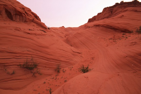 大自然的鬼斧神工—靖边丹霞地貌