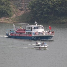 石泉，世界小姐游汉江，