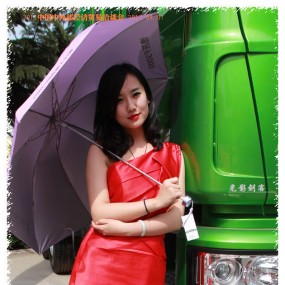 2012西洽会车展的重汽车模