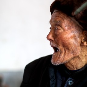 关爱抗战老兵拍摄（蒲城一）