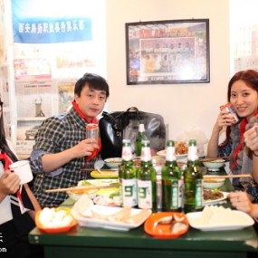 大家吃的都很开心呀