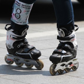 大学生滑轮比赛随拍-阳阳国际广场