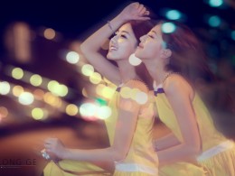 杭州影友龙龙顺的夜景人像欣赏-------越夜越美