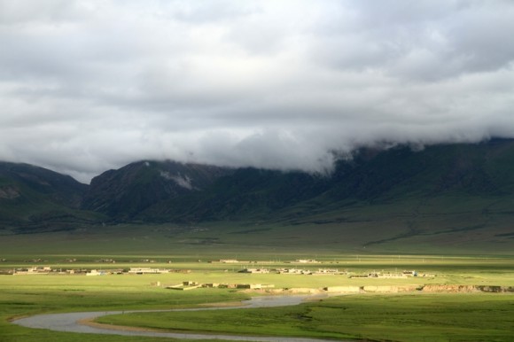 西藏纳木措湖风光