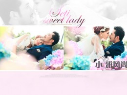 花卉相约——小雅风尚婚纱摄影