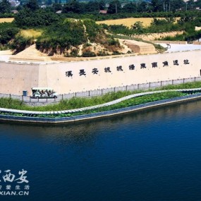 汉城湖中兴阁景区