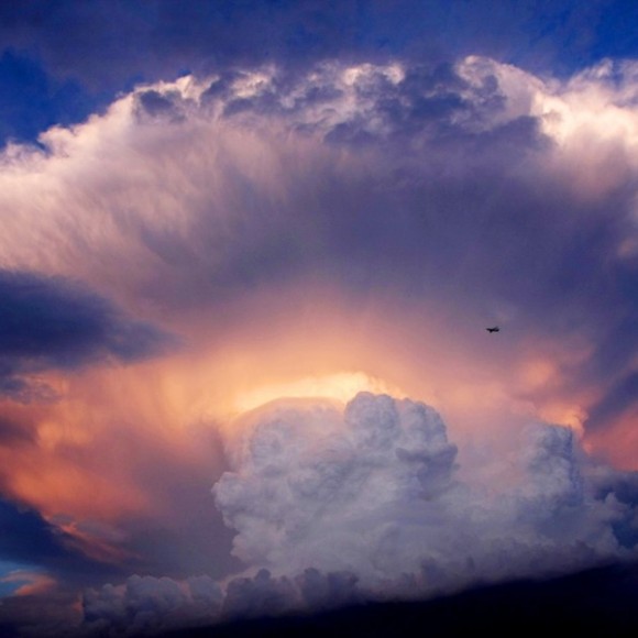 北京天空的祥云！