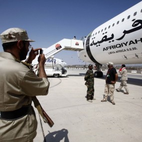 卡扎菲豪华私人专机内部照片曝光