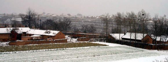 陇原第一场雪