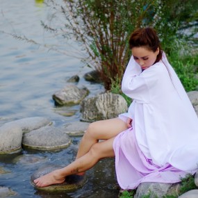 8.30《花千骨》曲江外拍作业