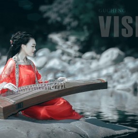 秦岭古装美女拍摄照片