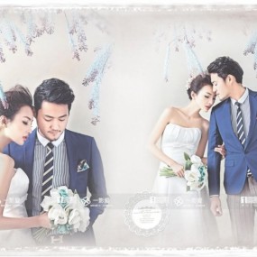 西安曲江一影韩式婚纱大片欣赏